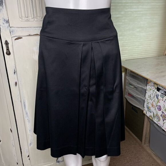 International Concepts Black Pleated Skirt Size 10 - Picture 11 of 11